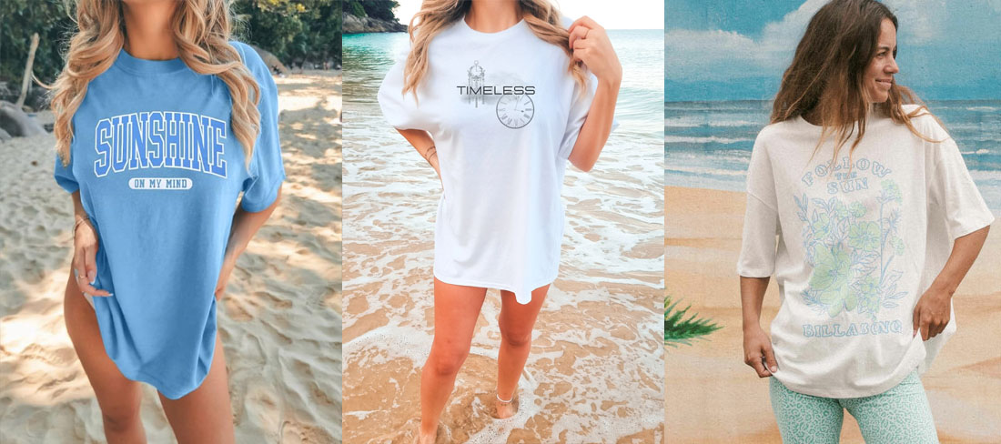 Beach T-Shirt -women